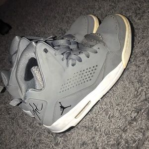 Grey Jordan’s high top